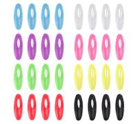 SYEYCW 32 Pièces Épingles à Foulard en Plastique, Épingles à Vêtements de Bébé, pour Verrouiller en Toute Sécurité Les Vêtements de Bébé, Le Foulard, la Couture, Le Châle, la Décoration, 8 Couleurs