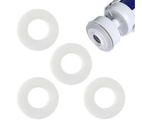 SYEYCW 4 Pièces 816.418.00.1 Joint Chasse d'Eau WC, 63 X 33 X 3mm Rondelle de Soupape, Joints d'Étanchéité en Silicone, Transparent Rondelle d'Etanchéité de Remplacement, pour Chasse d'Eau WC