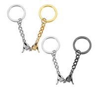 SYEYCW 4 Pièces Porte Clef Couple, Porte-Clés de Main Dans la Main, Porte-Clés Assortis pour Couple, Cadeau Couple Amoureux, pour Épouse, Mari, Anniversaire, Saint-Valentin, Cadeaux d'Anniversaire