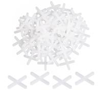 SYEYCW 500 Pièces Entretoises de Carrelage, 3mm Blanc Croisillons, Croisillon Carrelage Autonivelant, Entretoise en Plastique, Croisillons de Carrelage, pour les Carreaux de Mur et de Sol