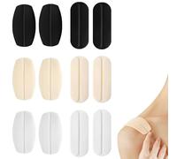 SYEYCW 6 Paires Coussinets en Silicone pour Bretelles De Soutien-Gorge, Coussinet de Sangle Antidérapants, Coussinets de Protection D'épaule, Soulagent La Douleur des Épaules, pour Femmes et Filles