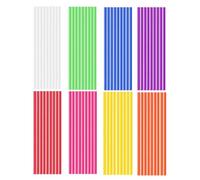 SYEYCW 72 Pièces Colorés Couvre Rayon, 24cm Peaux de Rayons Enjoliveurs de Jantes de Roue, Housses de Protection Réutilisables, pour Moto de Montagne, Fauteuils Roulants et Une Variété