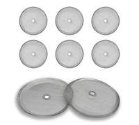 SYEYCW 8 Pièces Filtres de Rechange pour Cafetière à Piston, Cafetière Française Passoire, pour Cafetières à Pression Françaises de 1000 ml, 34 oz, 8 Tasses