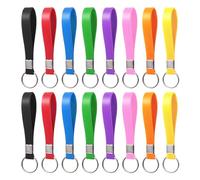 SYEYCW Porte-Clés en Silicone 16 Pièces - Identification Robuste, Multi-Couleurs pour Sac à Main et à Dos - pour Femmes et Hommes