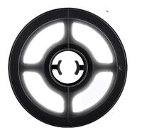 SYFFWZH 1 Pièce Lampe LED Umbrella Multifonctionnelle pour Camping Extérieur Portable Lampe de Parasol Déporté Design Durable pour Activités Plein Air [Classe énergétique A+]