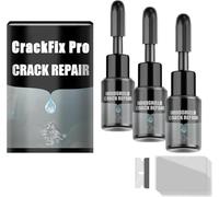 SYFFWZH Générique CrackFix Pro Kit, Windshield Crack Repair Kit, Easy DIY Auto Glass Repair Kit for Cracks, Chips, and Bulls-Eyes on Windshields, Simple Operation
