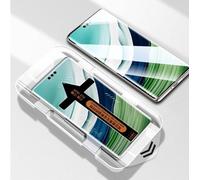 SYFFWZH Screen Protector for Samsung S25/S24/S23/S22 Plus Ultra, Evo Tech 3 in 1 Tempered Glass Screen Protector, Privacy Screens,Bubble Free, Auto Dust-Elimination