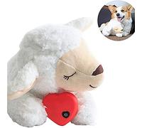 Syfinee Jouet en Peluche Cœur de Chien pour Soulager l'Anxiété, Jouet d'Aide au Comportement et à l'Entraînement pour Chiot Apaisant pour Chien, Jouets pour Chiot, Coussin de Compagnie Animale pour