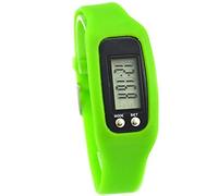 Syfinee Montre podomètre avec écran LCD - Podomètre simple - Fonctionnement facile - Pour la marche et le fitness - Bracelet numérique - Compteur de pas