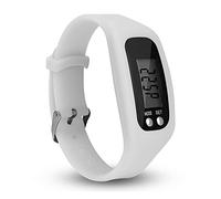 Syfinee Montre podomètre avec écran LCD - Podomètre simple - Fonctionnement facile - Pour la marche et le fitness - Bracelet numérique - Compteur de pas