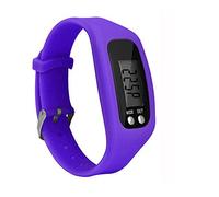 Syfinee Montre podomètre avec écran LCD - Podomètre simple - Fonctionnement facile - Pour la marche et le fitness - Bracelet numérique - Compteur de pas