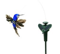 Syfinee Papillons dansants à énergie solaire - Colibri volant - Plantes de jardin - Décoration de cour, pelouse