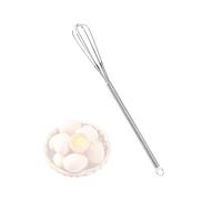 Syfunlv Fouets, Fouets en Acier Inoxydable Fouet, Fouet Patisserie Professionnel Fouet, Batteur Mini, Fouet Cuisine, Manuel à Oufs pour Mélanger Fouetter Battre en Remuant. (18 x 1.6 cm)