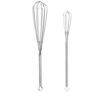 Syfunlv Fouets, Fouets en Acier Inoxydable Fouet, Fouet Patisserie Professionnel Fouet, Batteur Mini, Fouet Cuisine, Manuel à Oufs pour Mélanger Fouetter Battre en Remuant. (19.8 x 3.8 cm)