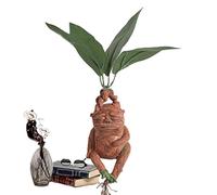 Syfunlv Magical Creatures Mandrake, Harry Potter Toy Dolls, Hand Painted Magical Creature, Harry Pot Mandrake Ornament, Cadeau pour la Maison, Le Jardin, la Cour, la pelouse, 5 x 13 cm