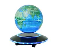 SYFUNLV Magnétique Lévitation Flottant Globe Tournant,Carte du Monde de Globe Rotatif à 360 °,Terrestre à Lévitation LED,pour Enfants,Veilleuses,Gadgets Techniques de Bureau (Terre)