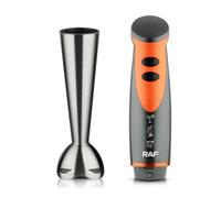 SYFUNLV Mixeur Plongeant Puissan,Mélangeur à Main Multifonction en Acier Inoxydable avec Fonction Anti-éclaboussures,2 Vitesse Réglable,pour Mélanger les Légumes les Glaces (Style 1)
