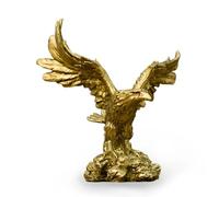 Syfunlv Sculpture Aigle en Résine,Décoratif Créatif Statue Moderne,Collection Artisanat Ornemen,Statue d'art Abstrait Figurines à Collectionner,pour Salon,Bureau,Bibliothèque,Entrée(S)