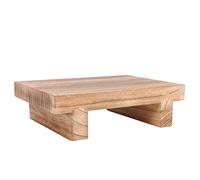 Syfunlv Un marchepied en Bois pour Adultes et Seniors, marchepied pour Enfants, pour l'intérieur et l'extérieur, 450 Ib, Cuisine, pour Lits Hauts, Salle de Bain, Placard, Chambre, Salon, 25x18x7 cm