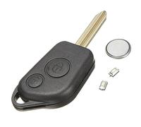 SYG(TM) 2 Bouton Coque DE CLE TELECOMMANDE pour Citroen Saxo Picasso Xsara Berlingo