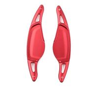 SYGDSGO Extension de levier changement vitesse au volant, accessoires en alliage d'aluminium for BM&W série 5 7 X3 X4 X5 2018 - 2020, rouge Accessoires