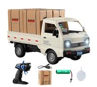 Syglawnd Camionnette Rc, Camion dérive RC 2, 4 G avec pulvérisation et lumières LED, Camion télécommandé, Mini Voiture dérive, Voiture Jouet Tout-Terrain Tout-Terrain pour Enfants et Adultes, Blanc
