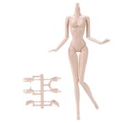 Syglawnd Figurine d'action à l'échelle 1/6, Corps féminin avec pièces remplaçables, Peau Blanche