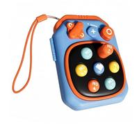 Syglawnd Jeu pour Tout-Petits, Jouet sensoriel portatif en Plastique pour Les activités d'apprentissage des Tout-Petits, Jeux de société Portables (Bleu), Jeux de société