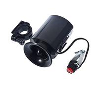 Syglawnd Klaxon de vélo, klaxon de vélo électrique 6 Sons Fort Anneau Guidon Cloche Haut-Parleur d'alarme Cyclisme 1 Ensemble, Klaxons