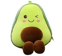 Syglawnd Peluche d'avocat, Oreiller d'avocat de 24 Pouces, Grand Jouet en Peluche, Oreiller câlin en Super Doux pour Enfants et Adultes, décoration de Chambre Mignonne, Gros Animal en