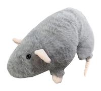 Syglawnd Peluche de Rat géant, Animal en Peluche de Rat géant 35, 4 Pouces, oreillers Amusants Super Doux pour la décoration canapé et Chambre à Coucher