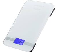 Sygonix Balance de cuisine numérique numérique Plage de pesée (max.)=5 kg verre opale 165 x 220 x 20