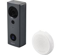 Sygonix Interphone vidéo IP Wi-Fi, radio Transmetteur bifilaire gris, blanc