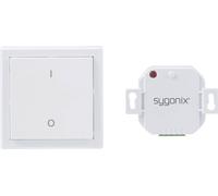 Sygonix RSL Kit d'interrupteurs radio encastrables, Bouton + interrupteur, Blanc