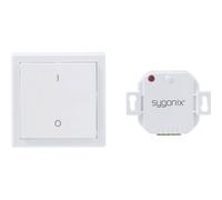 Sygonix RSL Kit d'interrupteurs radio encastrables, Bouton + interrupteur, Blanc