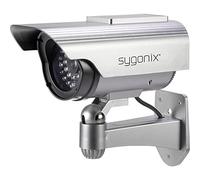 Sygonix SY-3420674 Caméra factice avec module solaire, avec LED clignotante