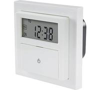 Sygonix SY-4504968 Minuterie pour montage encastré numérique programme hebdomadaire 1800 W fonction