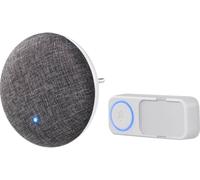 Sygonix SY-4671640 Sonnette sans fil Set complet avec porte-nom, avec lecture de votre propre musique