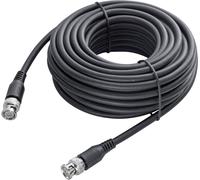 Sygonix SY-4714546 vidéo Rallonge [1x BNC mâle - 1x BNC mâle] 1.00 m noir
