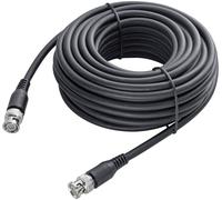 Sygonix SY-4714554 vidéo Rallonge [1x BNC mâle - 1x BNC mâle] 20.00 m noir