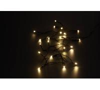 Sygonix SY-4722056 Guirlande lumineuse en épi pour l'intérieur/extérieur à pile(s) Nombre de lumière 20 LED blanc chaud Longueu