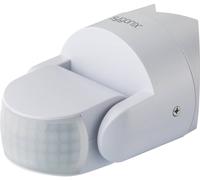 Sygonix SY-4755360 plafond, mural, montage en saillie Détecteur de mouvements PIR 180 ° relais blanc IP65