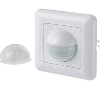 Sygonix SY-4755362 mural, encastré Détecteur de mouvements PIR 190 ° TRIAC blanc