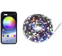 Sygonix SY-5167250 Guirlande lumineuse LED via USB Nombre de lumière 200 LED RVB Longueur éclairée: