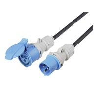 Sygonix SY-5244052 alimentation Rallonge 16 A noir 10 m H07RN-F 3G 2,5 mm²