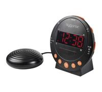 Sygonix SY-5266562 électronique Réveil noir Fluorescent chiffres 2 minuteries