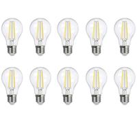 Sygonix SY-5275992 LED CEE E (A - G) E27 forme de poire 7.3 W = 60 W blanc chaud (Ø x H) 60 mm x 104 mm non dimmable 10 pc(s)