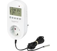Sygonix SY-5372566 Thermostat universel Connecteur intermédiaire Programme hebdomadaire 1 pc.