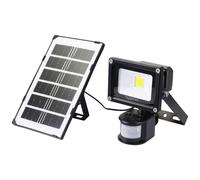 Sygonix SY-5461108 Spot solaire avec détecteur de mouvements 10 W Couleur d'éclairage (ampoule LED): blanc neutre