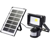 Spot solaire avec détecteur de mouvements - SYGONIX - SY-5461108 - 10 W - Blanc neutre - Noir